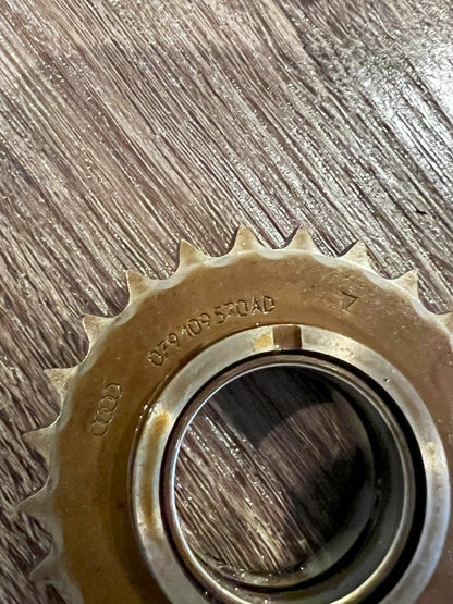 Audi S4 A6 TIMING CHAIN GEAR SPROCKET with washers 079109570AD