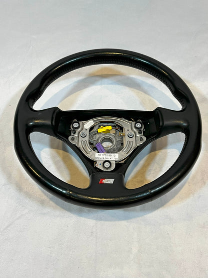 Steering Wheel Black for Audi A4/S4/ B6 2004-2006 8E0419091 AT-73G