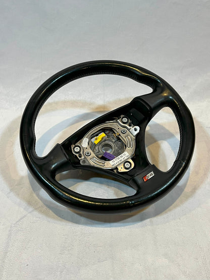 Steering Wheel Black for Audi A4/S4/ B6 2004-2006 8E0419091 AT-73G